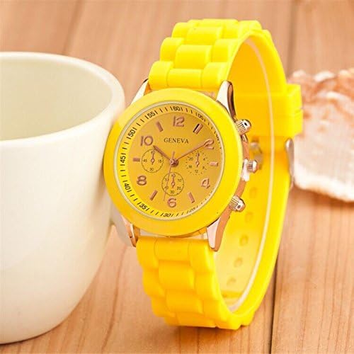 Women's Fashion Silicone Quartz Men Girl Boy Unisex Jelly Wrist Watch
