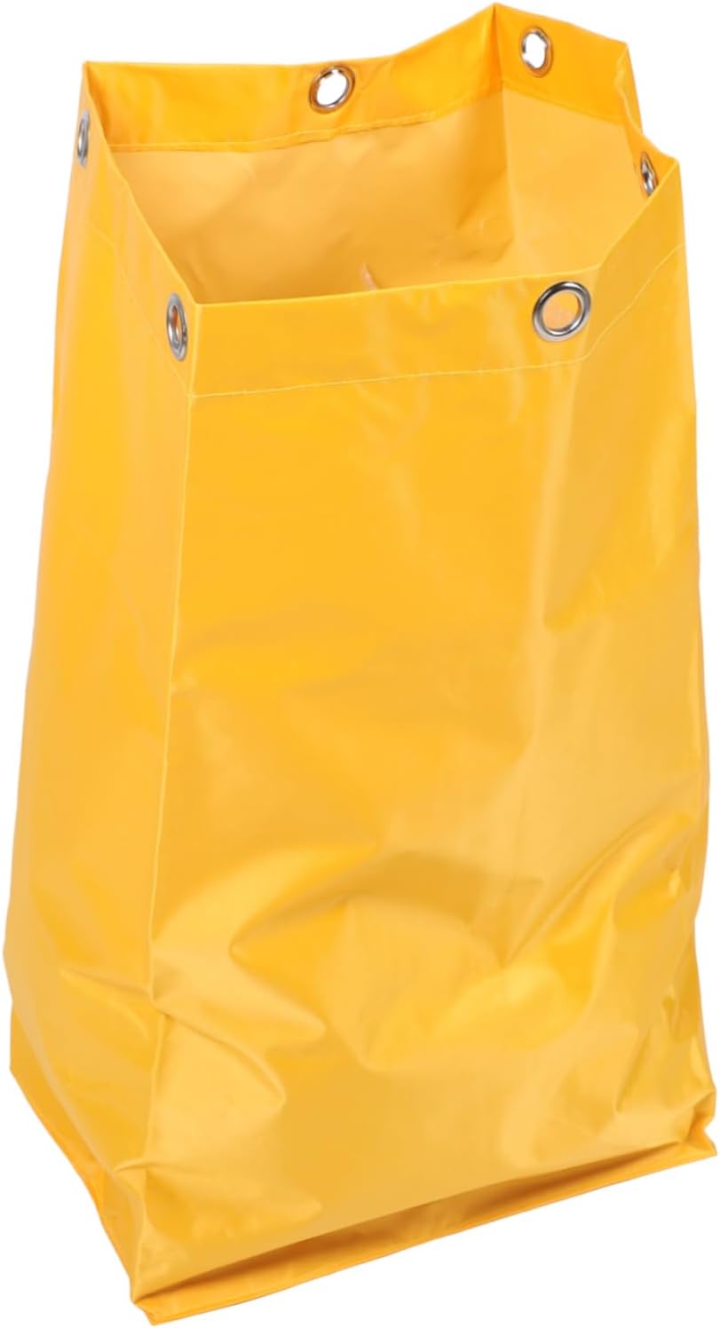 Heavy Duty Housekeeping Cart Replacement Bag Large Capacity Janitorial Cleaning Tote Canvas Laundry and Trash Bag for Commercial Cleaning Use