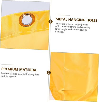 Heavy Duty Housekeeping Cart Replacement Bag Large Capacity Janitorial Cleaning Tote Canvas Laundry and Trash Bag for Commercial Cleaning Use
