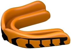 Champion Youth Mouthguard, 1 Pack, Black & Yellow - for Ages 11 to 18 - Ideal for Lacrosse, Football, Hockey, Basketball, Soccer, Boxing, Martial Arts, Field Hockey, and More