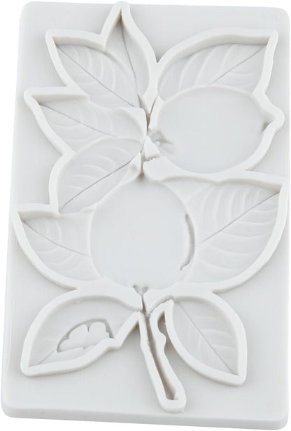 Lemon Silicone Mold Lemon Leaf Fondant Molds For Cake Decoration Cupcake Topper Sugar Craft Candy Polymer Clay Chocolate Gum Paste