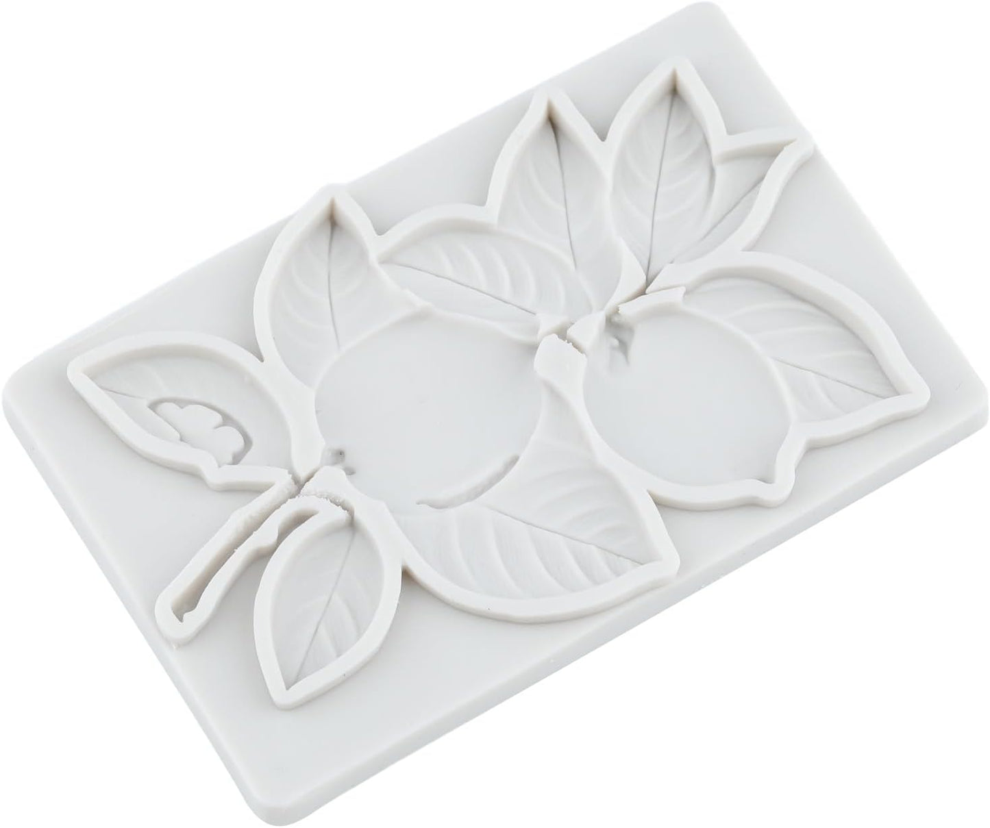 Lemon Silicone Mold Lemon Leaf Fondant Molds For Cake Decoration Cupcake Topper Sugar Craft Candy Polymer Clay Chocolate Gum Paste