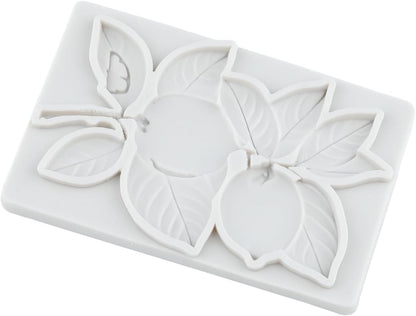 Lemon Silicone Mold Lemon Leaf Fondant Molds For Cake Decoration Cupcake Topper Sugar Craft Candy Polymer Clay Chocolate Gum Paste