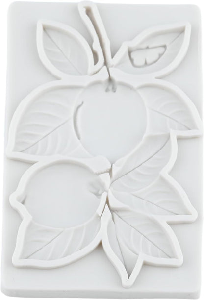 Lemon Silicone Mold Lemon Leaf Fondant Molds For Cake Decoration Cupcake Topper Sugar Craft Candy Polymer Clay Chocolate Gum Paste