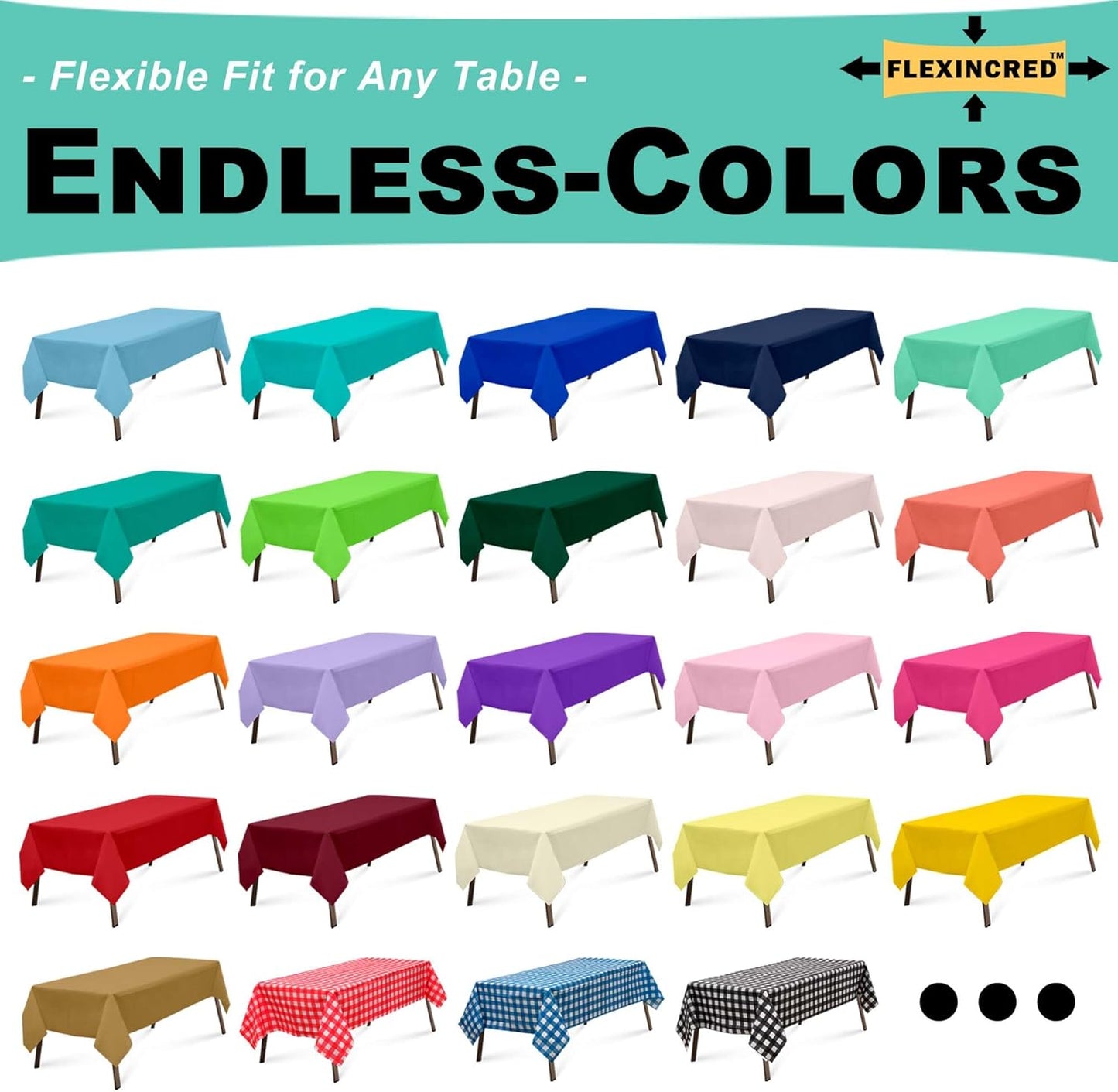 Light Yellow 3 Pack Rectangle Plastic Tablecloth 54 x 108 Inches Premium Pastel Yellow Decorative Table Cover for Baby Shower, Birthday, Wedding, Indoor and Outdoor use