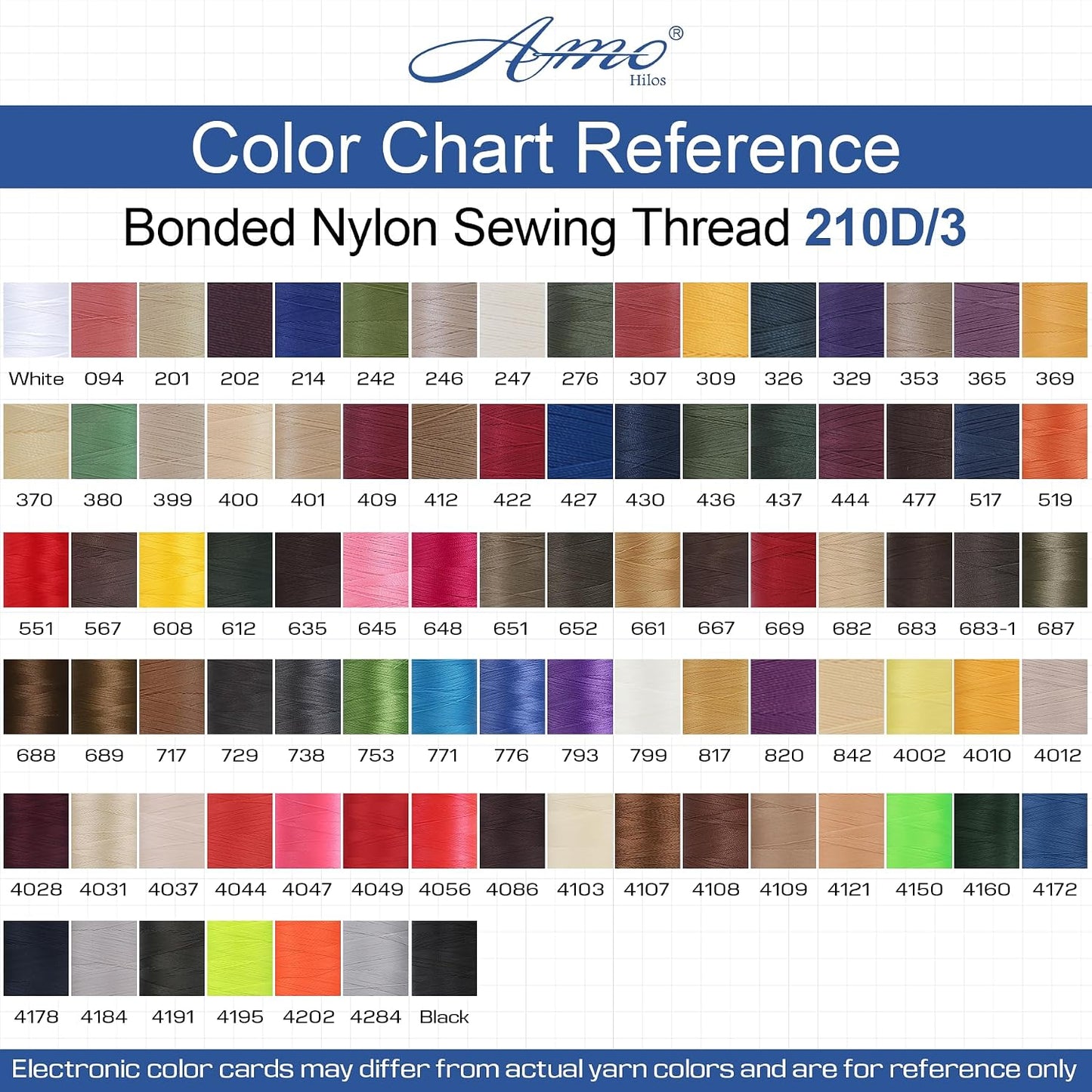 Heavy Duty Bonded Nylon 66 Sewing Thread 210D/3 T70#69 1500 Yards for Canvas Furniture Upholstery Leather Goods Automotive Leather Footwear Outdoors (4195-Neon Yellow)