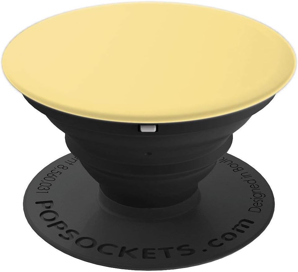 Light Yellow Pop Mount Socket Grip Holder for Yellow case PopSockets Adhesive PopGrip