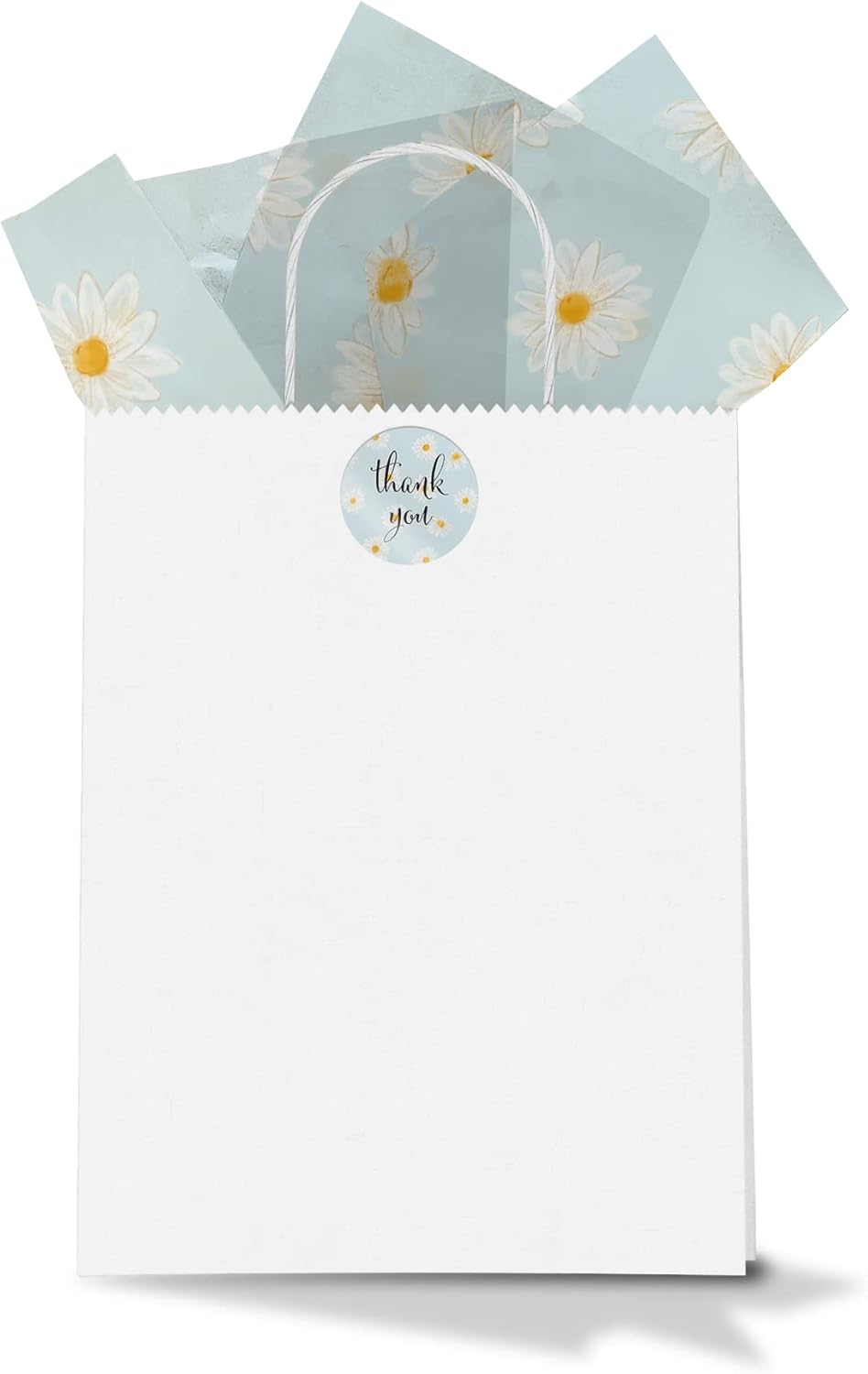 1.5 Inch Round 500 Count Lemons and Flowers Perforated Roll Stickers - Thank You Labels for Favors - Packing Thank You Stickers for Small Business Store Owners