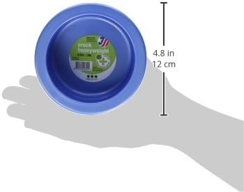 Crock Style Heavyweight Small Bowl, 9.5 OZ Food/Water Dish