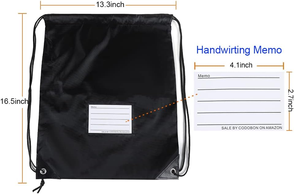 20 Pcs Drawstring Bags,Bulk Draw String Backpack, Cinch Bag Sackpack for Travel Gym Sport, Yellow