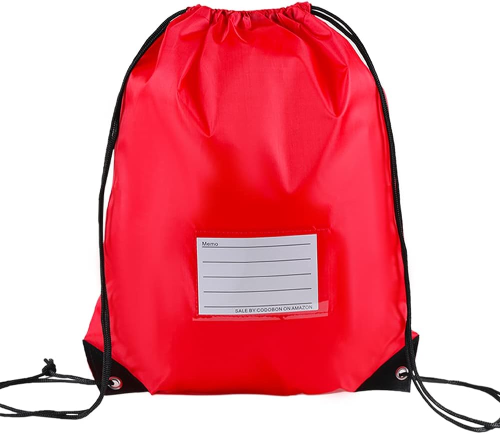 20 Pcs Drawstring Bags,Bulk Draw String Backpack, Cinch Bag Sackpack for Travel Gym Sport, Yellow