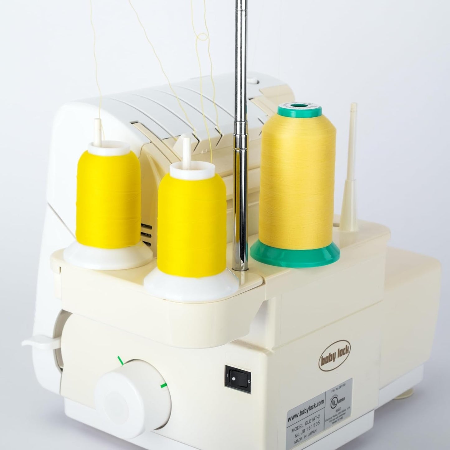 Woolly Nylon – Serger Thread for Stretch & Knit Fabrics – Bright Yellow