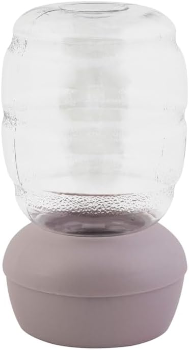 Violet Replendish Gravity Automatic Pet Waterer Water Dispenser Station for Cats and Dogs 0.5 Gallon