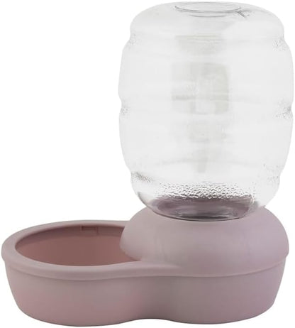 Violet Replendish Gravity Automatic Pet Waterer Water Dispenser Station for Cats and Dogs 0.5 Gallon
