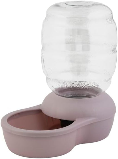 Violet Replendish Gravity Automatic Pet Waterer Water Dispenser Station for Cats and Dogs 0.5 Gallon