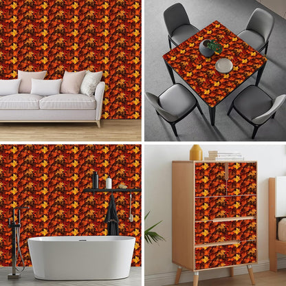 Lemon Fruit Peel and Stick Wallpaper 118.1x17.7 Inch Vinyl | Contact Paper, Wall Covering | Decorative Wallpaper, Adhesive Vinyl | Bedroom, Kitchen, Living Room (Lemon Fruit)