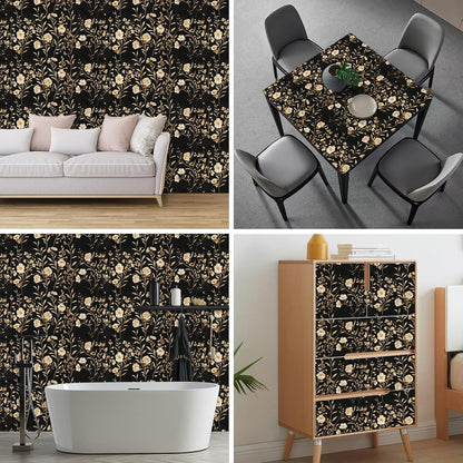 Lemon Fruit Peel and Stick Wallpaper 118.1x17.7 Inch Vinyl | Contact Paper, Wall Covering | Decorative Wallpaper, Adhesive Vinyl | Bedroom, Kitchen, Living Room (Lemon Fruit)