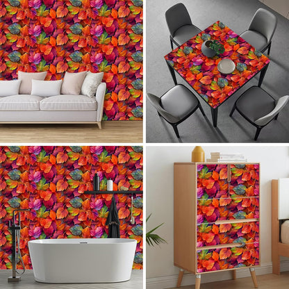 Lemon Fruit Peel and Stick Wallpaper 118.1x17.7 Inch Vinyl | Contact Paper, Wall Covering | Decorative Wallpaper, Adhesive Vinyl | Bedroom, Kitchen, Living Room (Lemon Fruit)