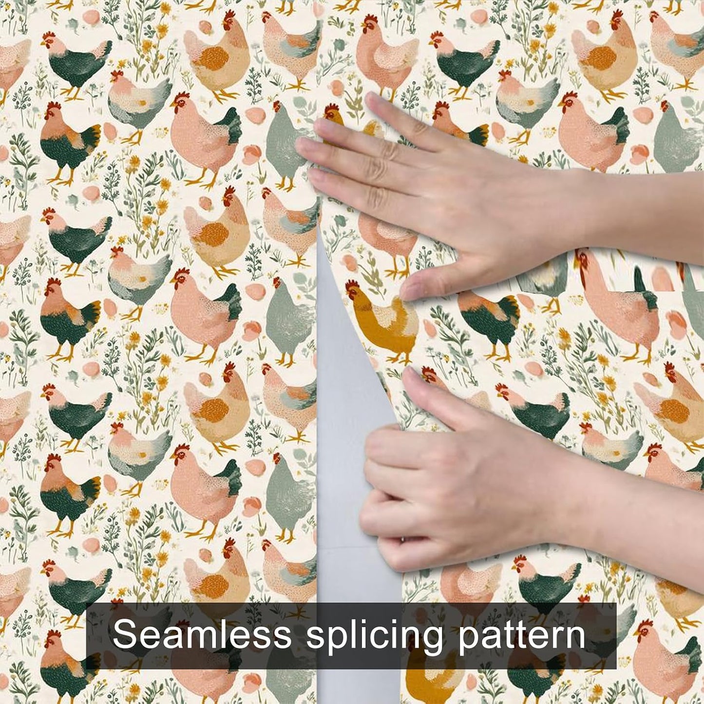 Lemon Fruit Peel and Stick Wallpaper 118.1x17.7 Inch Vinyl | Contact Paper, Wall Covering | Decorative Wallpaper, Adhesive Vinyl | Bedroom, Kitchen, Living Room (Lemon Fruit)