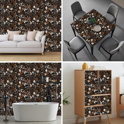 Lemon Fruit Peel and Stick Wallpaper 118.1x17.7 Inch Vinyl | Contact Paper, Wall Covering | Decorative Wallpaper, Adhesive Vinyl | Bedroom, Kitchen, Living Room (Lemon Fruit)