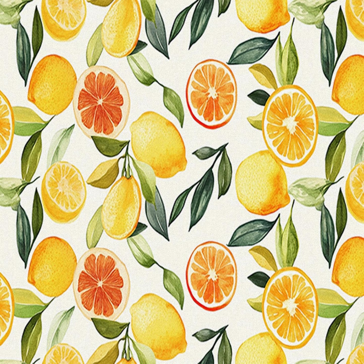 Lemon Fruit Peel and Stick Wallpaper 118.1x17.7 Inch Vinyl | Contact Paper, Wall Covering | Decorative Wallpaper, Adhesive Vinyl | Bedroom, Kitchen, Living Room (Lemon Fruit)