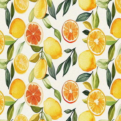 Lemon Fruit Peel and Stick Wallpaper 118.1x17.7 Inch Vinyl | Contact Paper, Wall Covering | Decorative Wallpaper, Adhesive Vinyl | Bedroom, Kitchen, Living Room (Lemon Fruit)