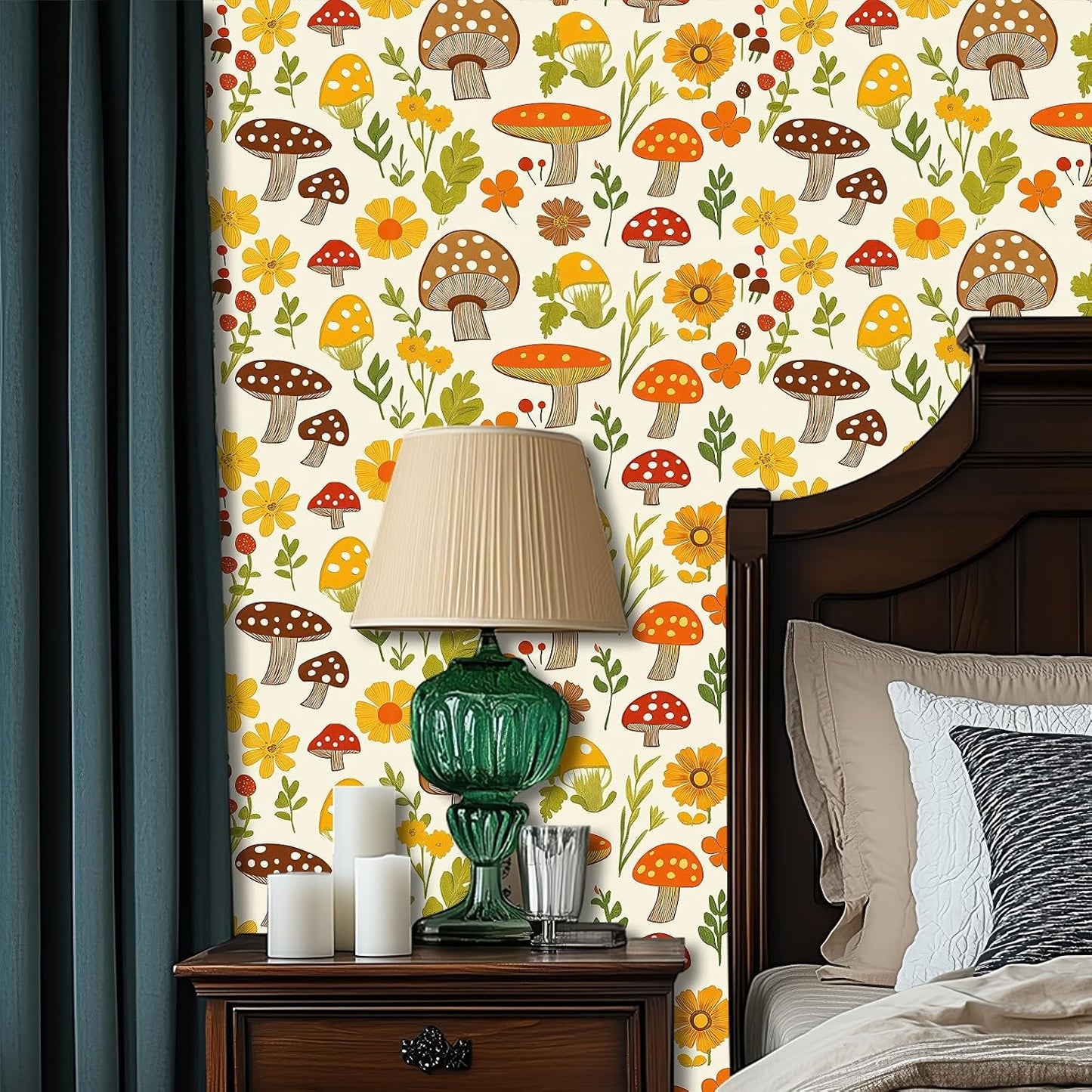 Lemon Fruit Peel and Stick Wallpaper 118.1x17.7 Inch Vinyl | Contact Paper, Wall Covering | Decorative Wallpaper, Adhesive Vinyl | Bedroom, Kitchen, Living Room (Lemon Fruit)