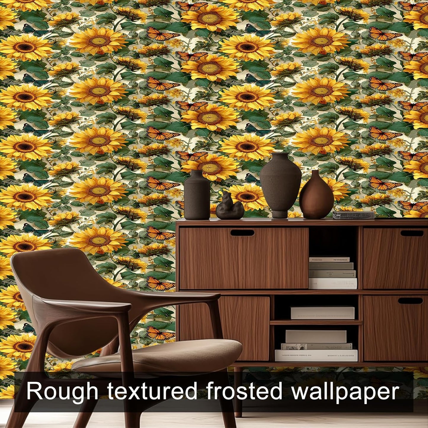 Lemon Fruit Peel and Stick Wallpaper 118.1x17.7 Inch Vinyl | Contact Paper, Wall Covering | Decorative Wallpaper, Adhesive Vinyl | Bedroom, Kitchen, Living Room (Lemon Fruit)