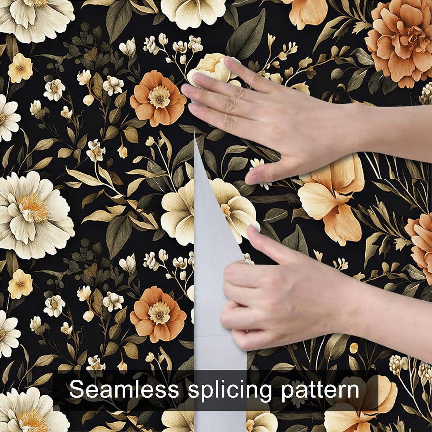 Lemon Fruit Peel and Stick Wallpaper 118.1x17.7 Inch Vinyl | Contact Paper, Wall Covering | Decorative Wallpaper, Adhesive Vinyl | Bedroom, Kitchen, Living Room (Lemon Fruit)
