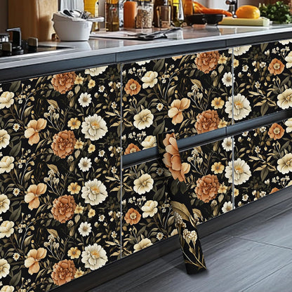 Lemon Fruit Peel and Stick Wallpaper 118.1x17.7 Inch Vinyl | Contact Paper, Wall Covering | Decorative Wallpaper, Adhesive Vinyl | Bedroom, Kitchen, Living Room (Lemon Fruit)