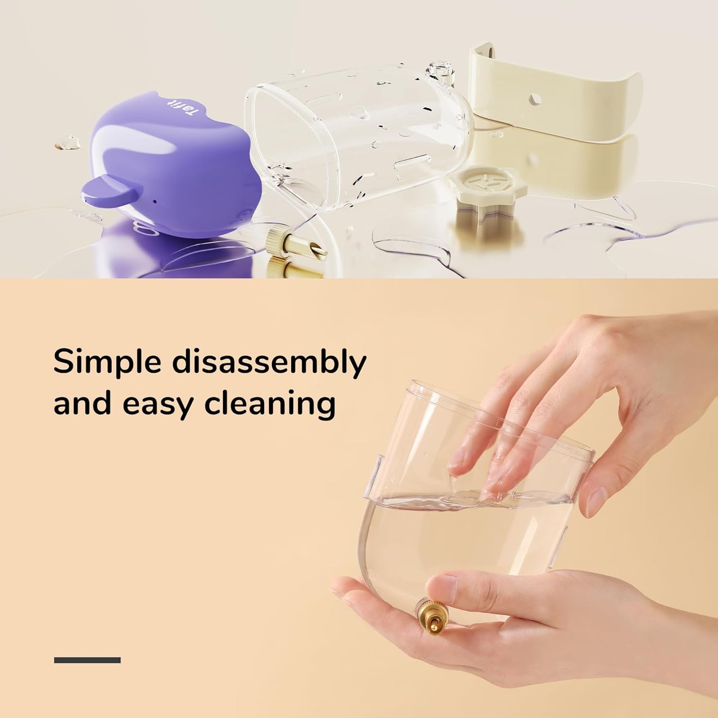 Leak-Proof & Chew-Proof Hanging Water Dispenser No Drip for Birds, Chinchillas, Guinea Pigs, Ferrets, Rats, Rabbits, Bunnies, Parrots, Squirrels, and Other Small Animals - Yellow, 12oz