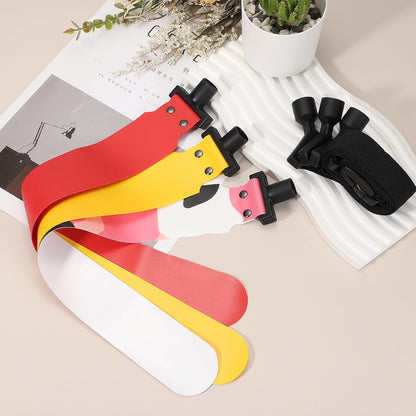 Flag Football Set, Adjustable Flag Football Belt with 1 Belt and 3 Flags Easy Tear Away