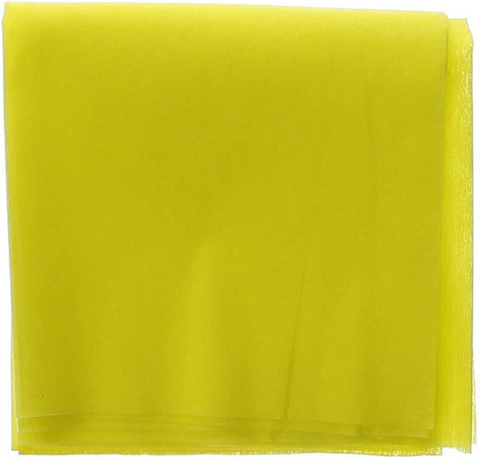 24" x 24" Nonwoven Treated Yellow Dust Cloths (Pack of 50)