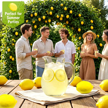 30 Pack Artificial Lemons, Realistic Fake Yellow Lemons for Kitchen Decor, Fruit Bowl Filler, Lemonade Party Decorations, Photo Props and Summer Table Decor
