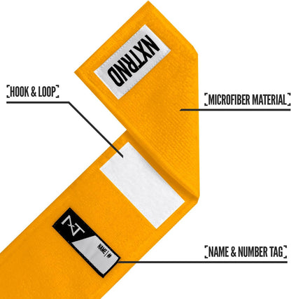 Streamer Football Towel, Thin Sports Towel, Dries Hands & Football Accessories (Yellow)
