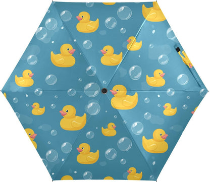 Portable Travel Umbrella Umbrellas for Rain Windproof Strong Compact Umbrella for Wind and Rain
