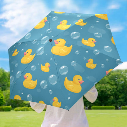Portable Travel Umbrella Umbrellas for Rain Windproof Strong Compact Umbrella for Wind and Rain