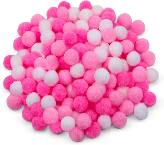Pom Poms 160 Pcs, Pom Poms 1 Inch, 4 Colors Bulk, Yellow Series | Pom Poms for Crafts, for Home and Class Creative Activities, Home Decoration, DIY Arts and Crafts