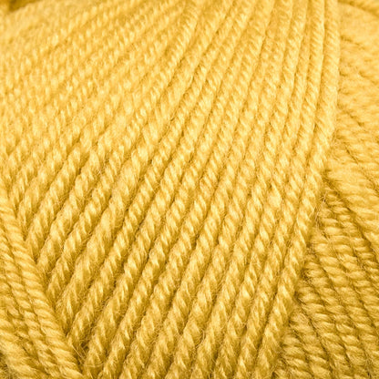 Star-DK Soft Yarn for Crocheting, DK Weight 3 Wool, Yellow | 75% acrylic 25% wool, 100 g, 306 yds, amigurumi, granny squares, machine washable