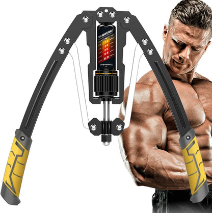 Twister Arm Exerciser - Adjustable 22-440lbs Hydraulic Power, Home Chest Expander, Shoulder Muscle Training Fitness Equipment, Arm Enhanced Exercise Strengthener.