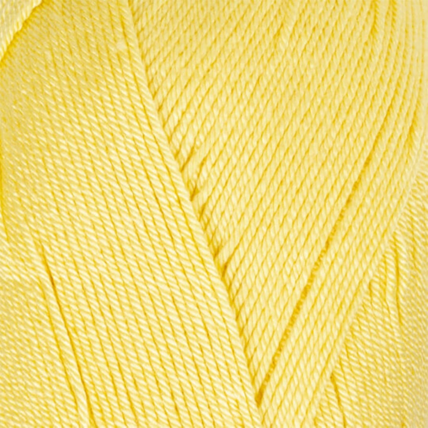Dream Soft Microfiber Acrylic Yarn, Fingering Weight 1, Light Yellow | fine, thin, crocheting projects, 100 g, 382 yds, baby clothes, socks, sweaters, shawls, machine washable