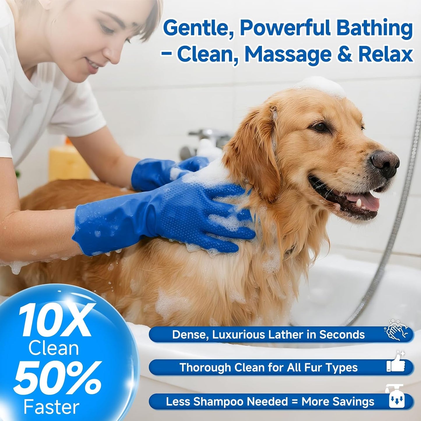Pet Steam Brush Dog Cat 2026 New Grooming Comb for Shedding, Floating Hair, Smooth & Detangling, Gentle Cool Mist Softens Hair Reduces Static Helps Pets Who Dislike Bathing,Includes Waterless Shampoo