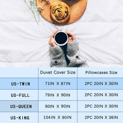 Pink Capybara Twin Duvet Cover Set, 3 Piece 1 Duvet Cover + 2 Pillowcases, Lemon Ice Cream Animal Print, Sweet Room Theme