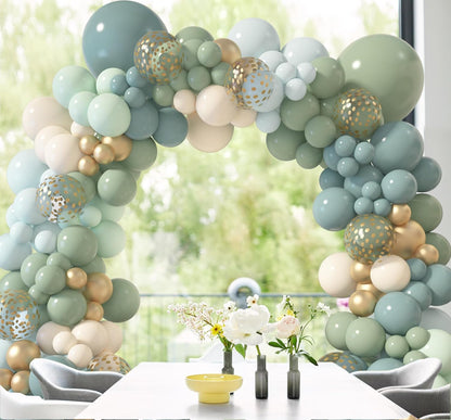 173 Pcs Pearl Yellow Balloon Arch Kit | Double Stuffed Pastel Light Yellow Pearl White Sand Clear Balloons for Bee Lemon Bridal Shower Birthday Party Decorations