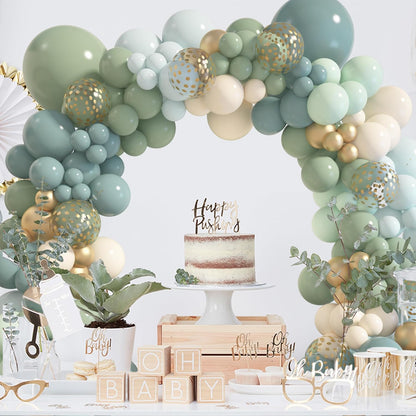 173 Pcs Pearl Yellow Balloon Arch Kit | Double Stuffed Pastel Light Yellow Pearl White Sand Clear Balloons for Bee Lemon Bridal Shower Birthday Party Decorations