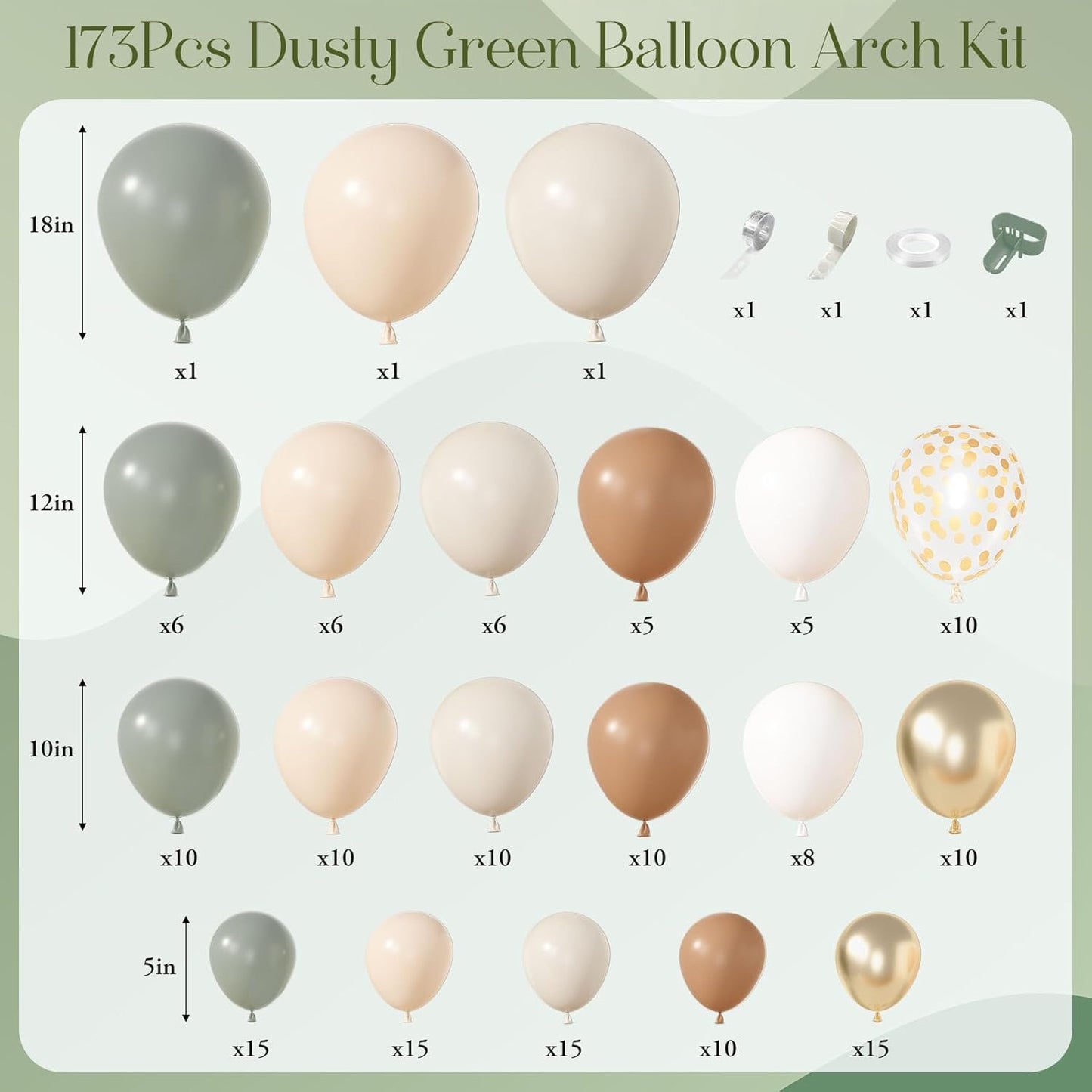 173 Pcs Pearl Yellow Balloon Arch Kit | Double Stuffed Pastel Light Yellow Pearl White Sand Clear Balloons for Bee Lemon Bridal Shower Birthday Party Decorations