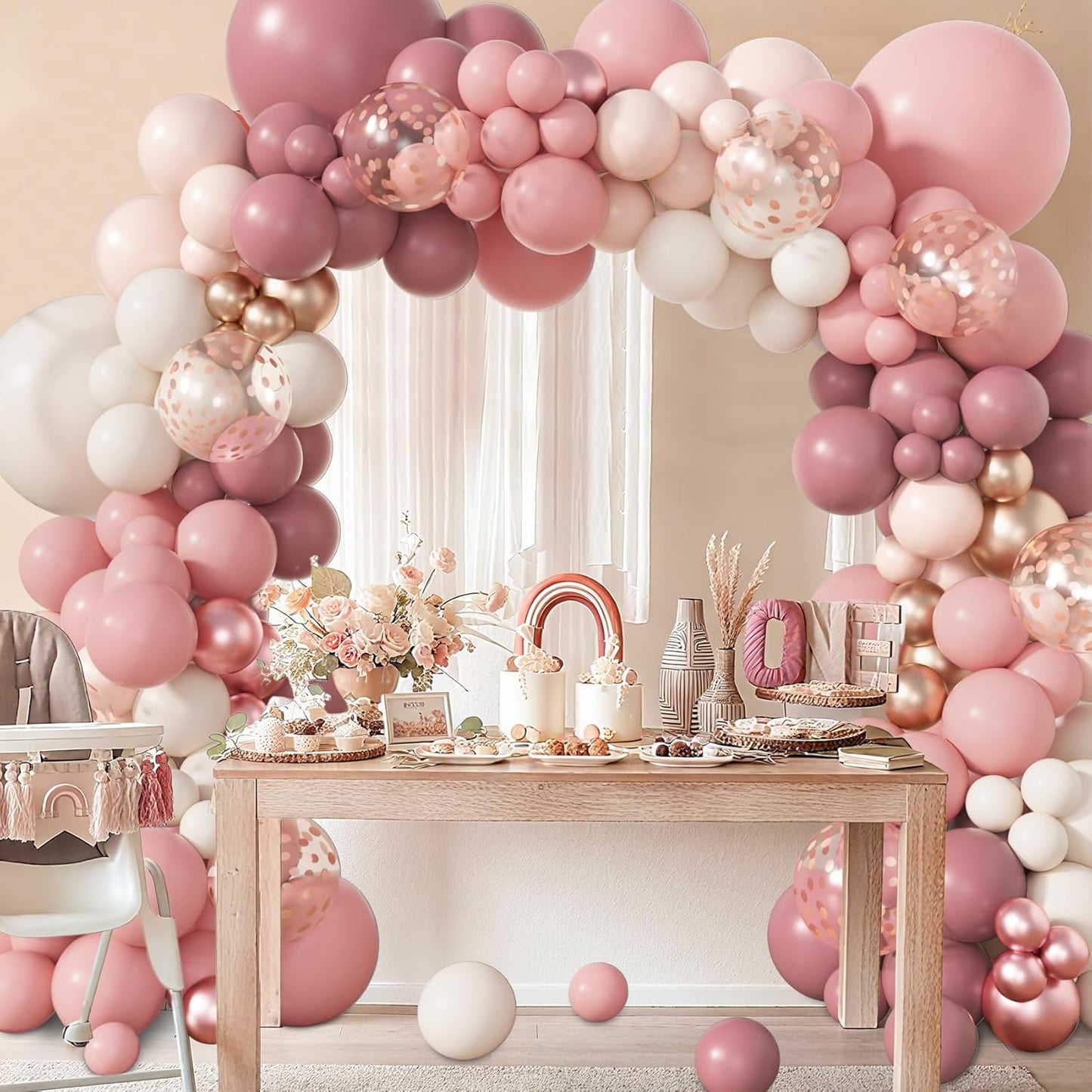 173 Pcs Pearl Yellow Balloon Arch Kit | Double Stuffed Pastel Light Yellow Pearl White Sand Clear Balloons for Bee Lemon Bridal Shower Birthday Party Decorations