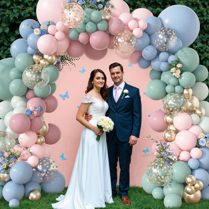 173 Pcs Pearl Yellow Balloon Arch Kit | Double Stuffed Pastel Light Yellow Pearl White Sand Clear Balloons for Bee Lemon Bridal Shower Birthday Party Decorations