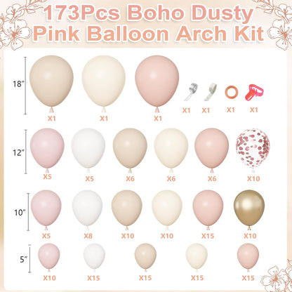 173 Pcs Pearl Yellow Balloon Arch Kit | Double Stuffed Pastel Light Yellow Pearl White Sand Clear Balloons for Bee Lemon Bridal Shower Birthday Party Decorations