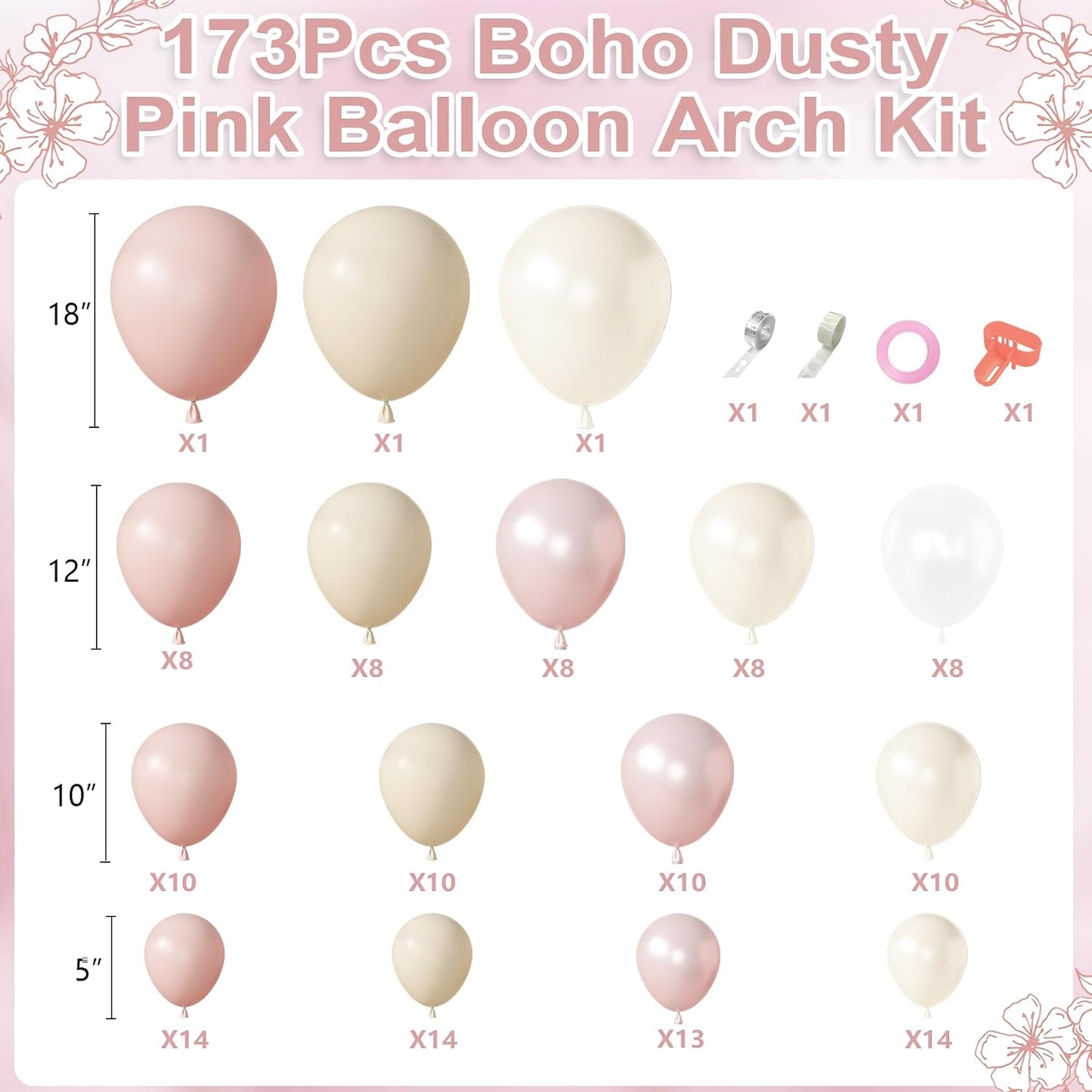 173 Pcs Pearl Yellow Balloon Arch Kit | Double Stuffed Pastel Light Yellow Pearl White Sand Clear Balloons for Bee Lemon Bridal Shower Birthday Party Decorations